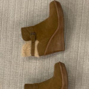 Ugg wedge booties size 10